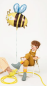 Preview: XL Folienballon Figur - Biene - 56cm x 55cm